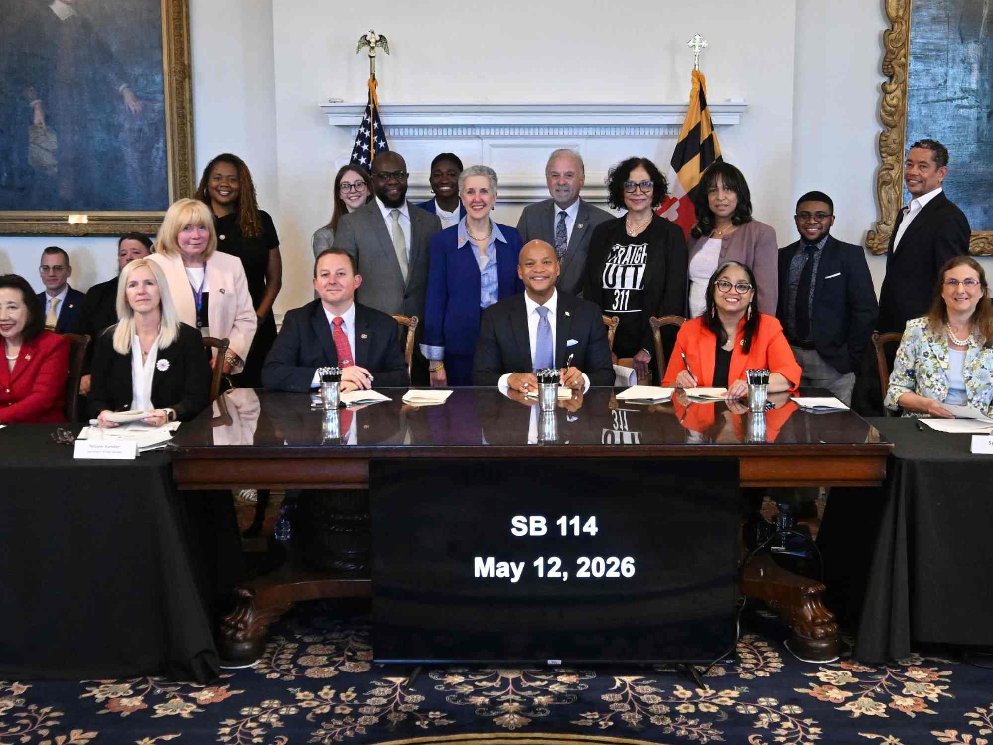 311 Bill Signing